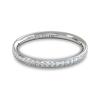 Grain Set Diamond Fairtrade White Gold Eternity Ring